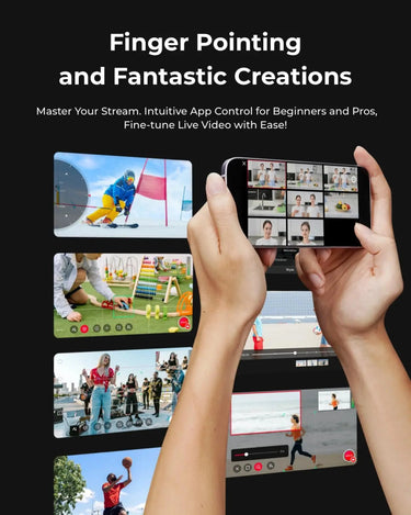 AI Tracking PTZ Camera with Gesture Control - InspiredGrabs.com